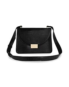 Katie Loxton Celine Croc Crossbody Bag | Black